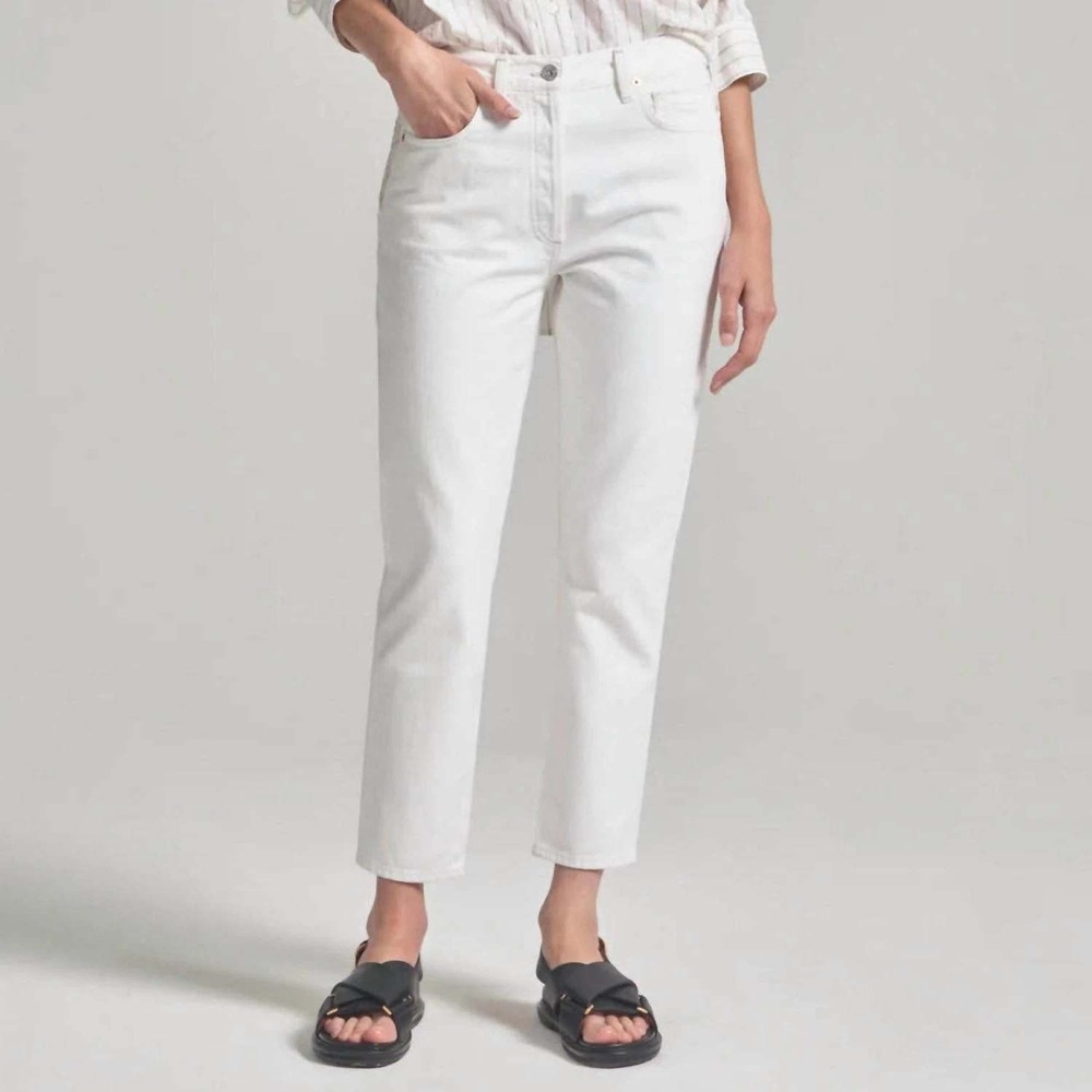 NWT Citizens of Humanity Charlotte High Rise‎ Straight Leg Denim Jeans 24 School